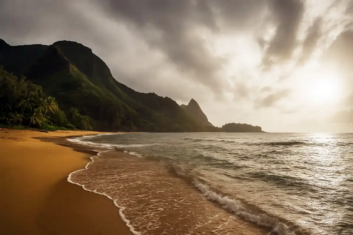 Tunnels Beach Makua on Kauai